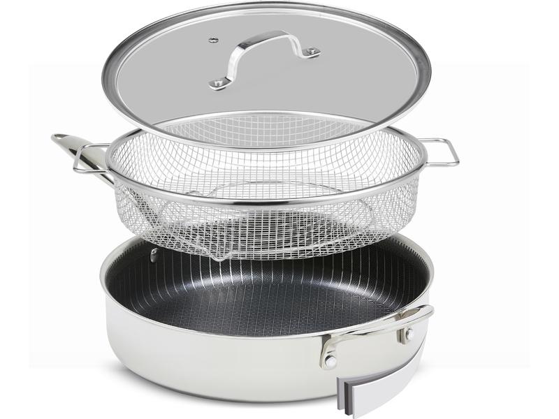 Mediashop Bratpfanne Titan 28 cm Pfanne mit extra hohen Wände