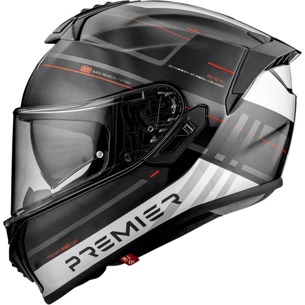 premier - Casque Evoluzione SP Noir / Gris