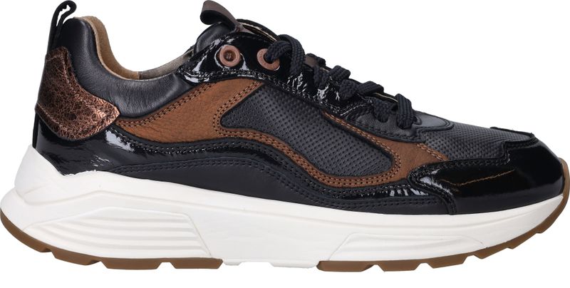 Xsensible Milau Stretchwalker Sneakers Zwart Dames