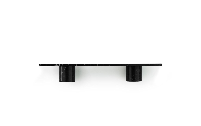 Normann Copenhagen Sten wandplank 80 Black Marble
