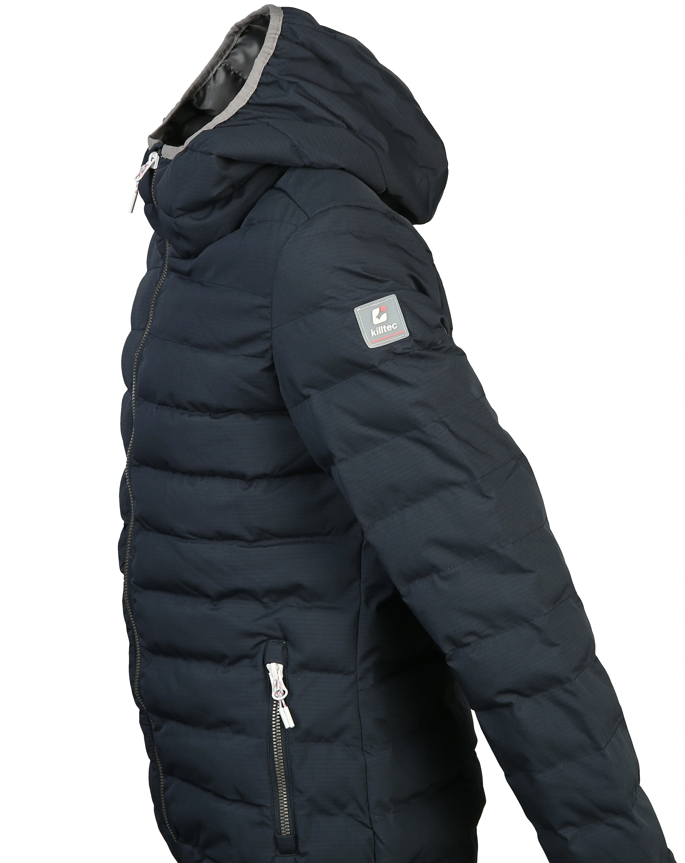 Steppjacke KOS 67 GRLS in blue anthracite