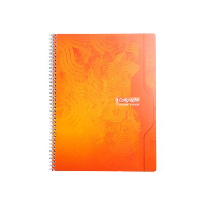 Calligraphe 7000 - Cahier à spirale 24 x 32 cm - 180 pages - grands carreaux (Seyes) - disponible dans différentes couleurs