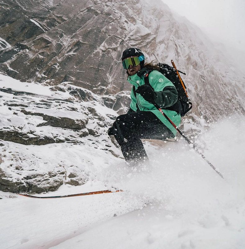 The North Face - Descendit - Ski Jas - Zwart - Polyester