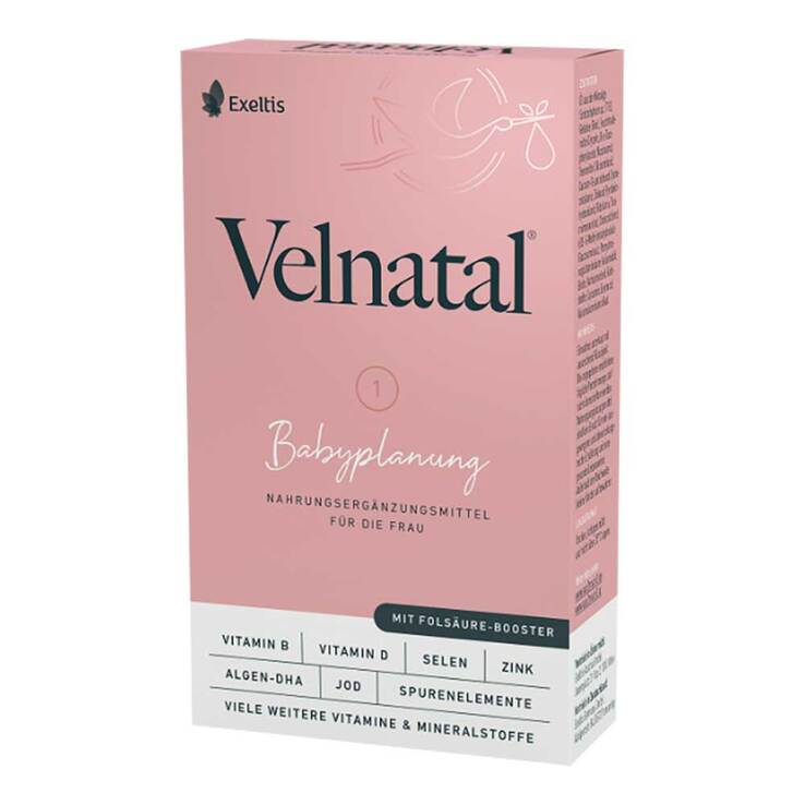 Velnatal Babyplanung Weichkapseln, 90 St