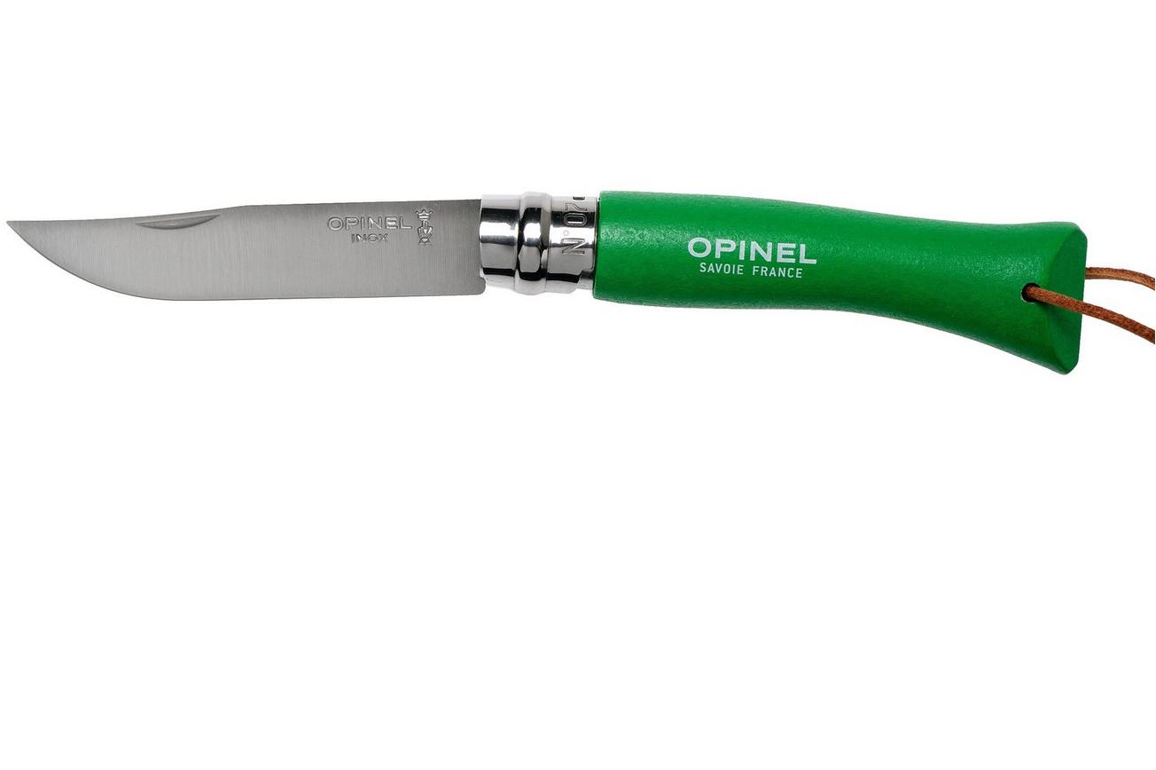Opinel zakmes Trekking No. 07RV zakmes, Green
