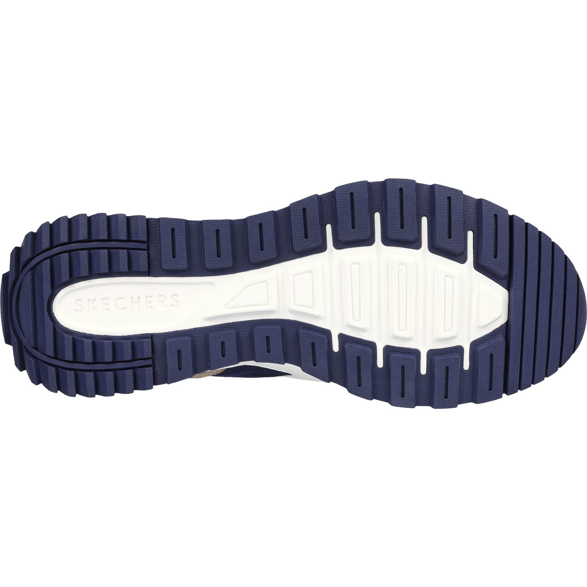 Skechers Fury Fury Lace Low Sneaker Herren navy leather