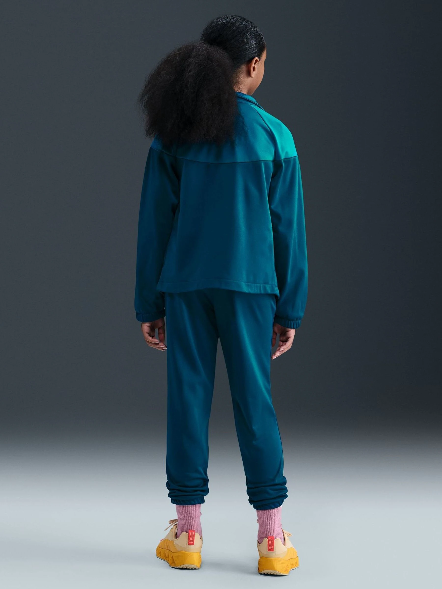 Blauwe Force - Nike Dri-Fit Poly Zip Through Tracksuit