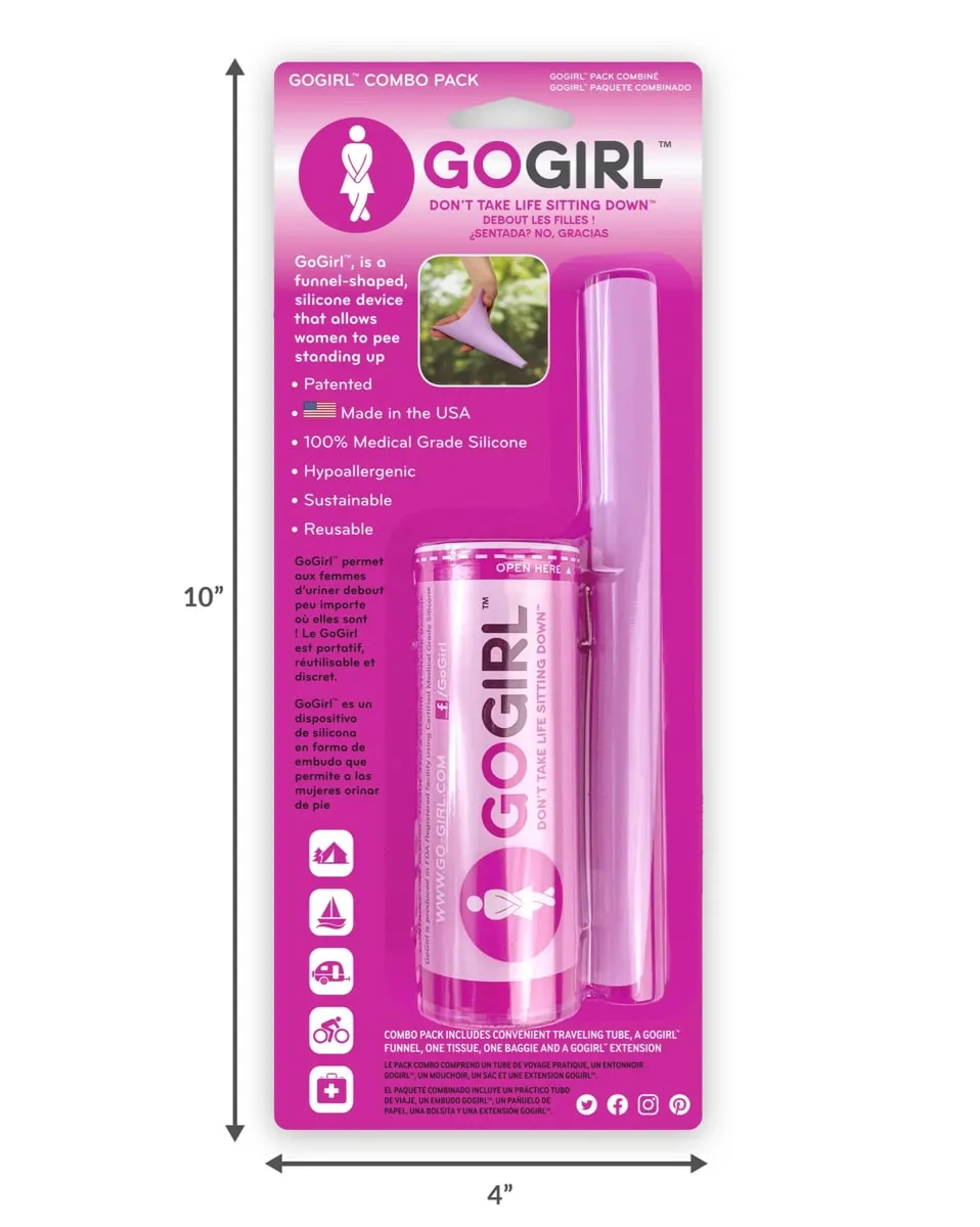 GoGirl Women's GoGirl Combo Pack Pink