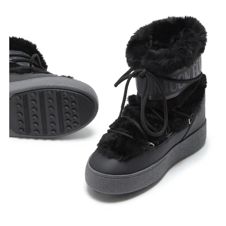 Moon Boot Moon Boot Ltrack Faux Fur | Noir
