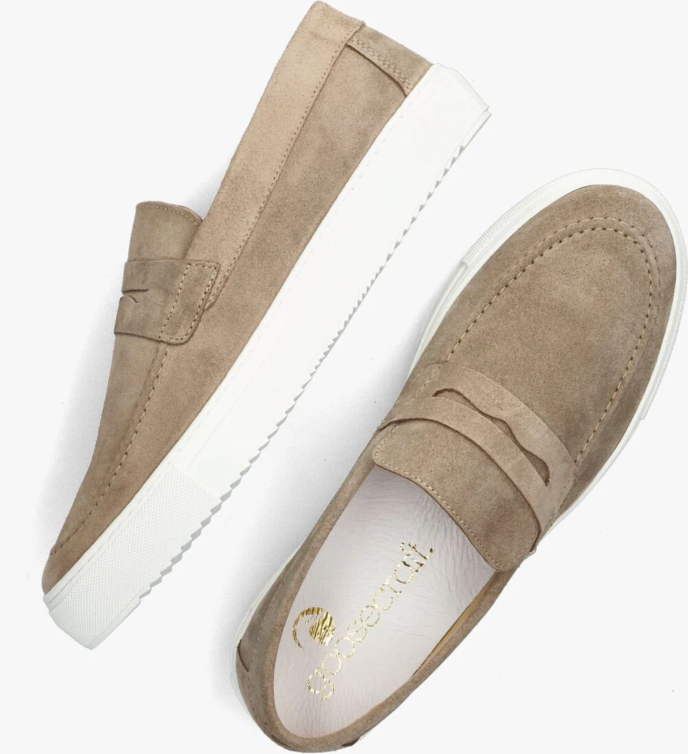 GOOSECRAFT beige goosecraft instappers christian