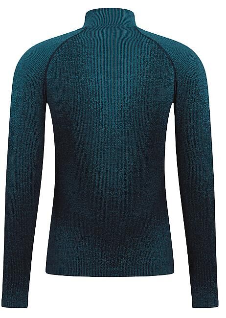 ODLO - T-SHIRT ML DEMI ZIP BLACKCOMB ECO 1/2 ZIP M