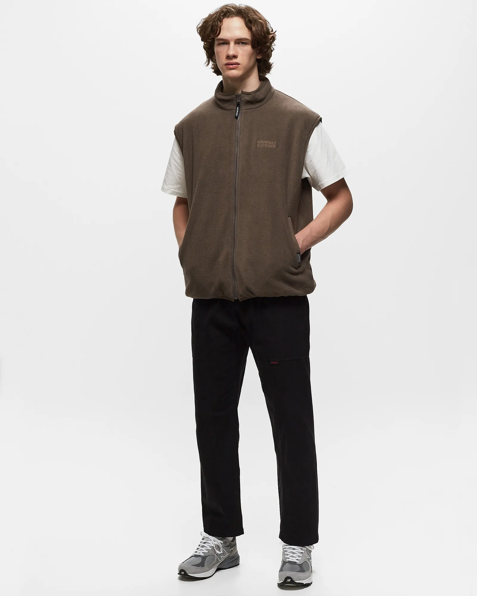 Gramicci REVERSIBLE FLEECE VEST