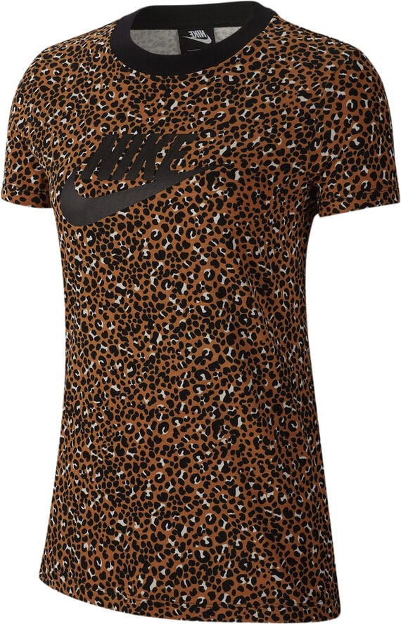 Nike Sportswear Print Ss Top Gul