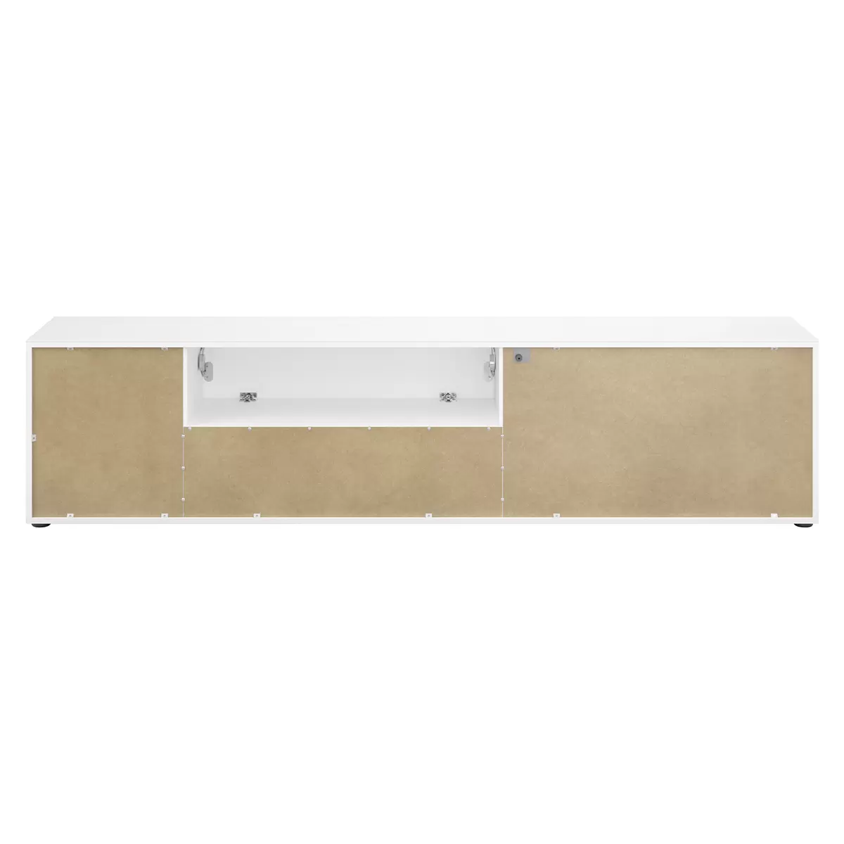 Lowboard 2T1K1S Style weiss