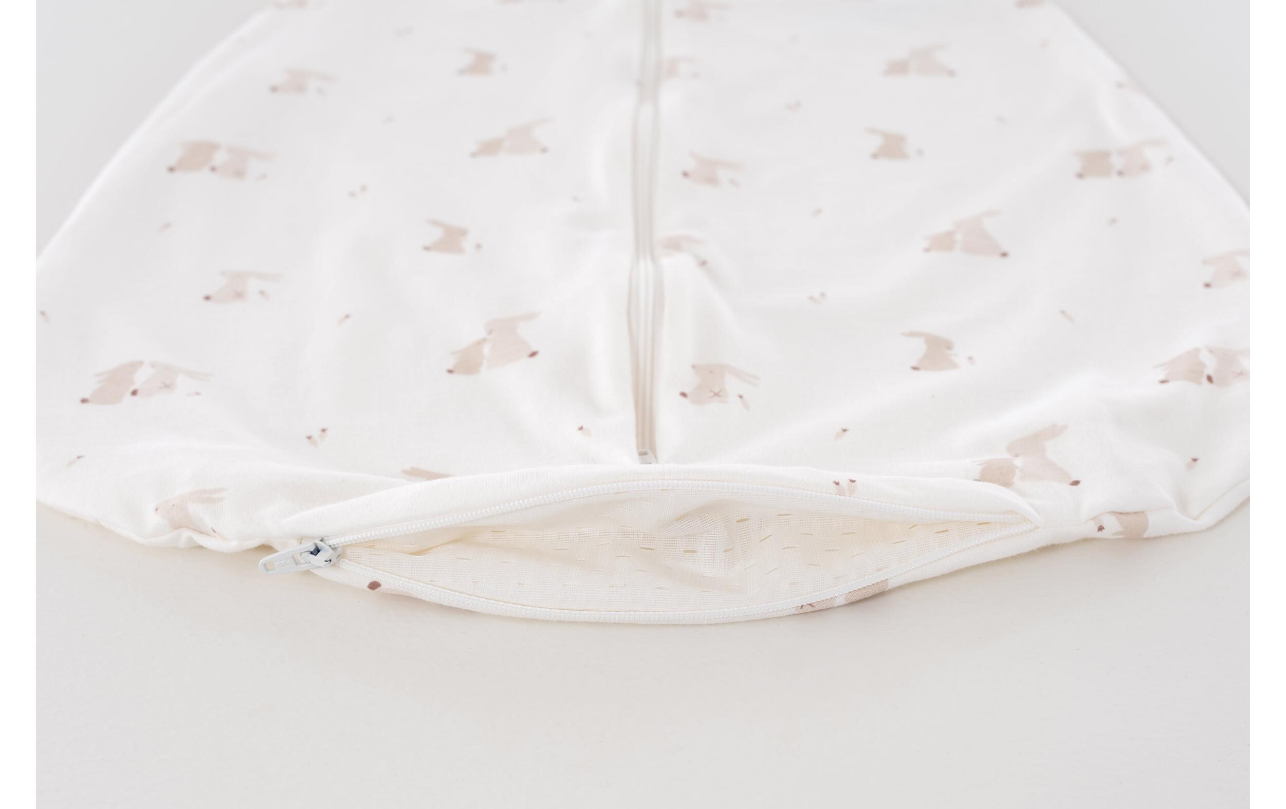 Baby-Sommerschlafsack Hophop Bunny Grösse 60Sommerschlafsack aus Baumwolle mit süssen Häschen