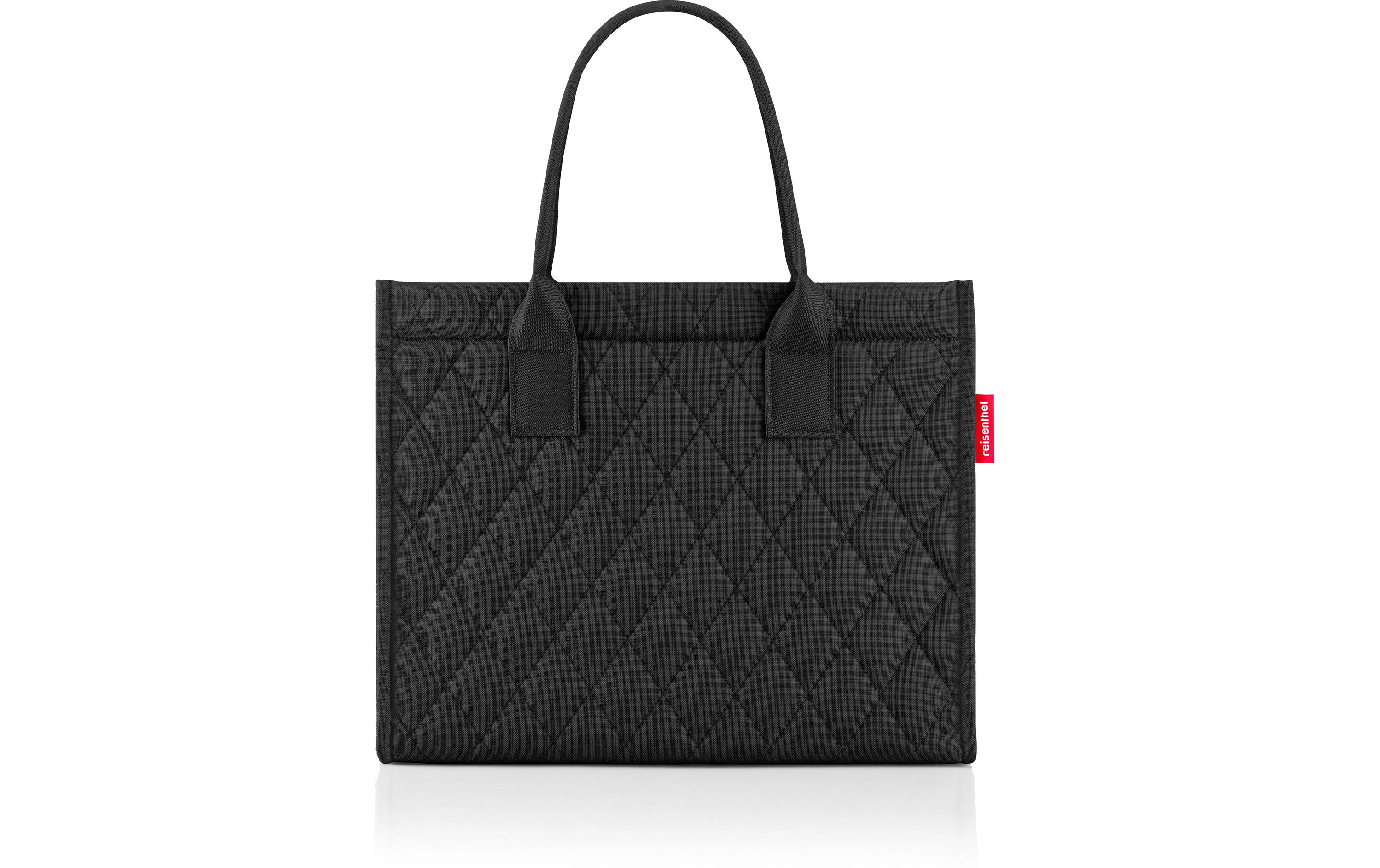 Tasche daily shopper Rhombus BlackEinkaufstasche