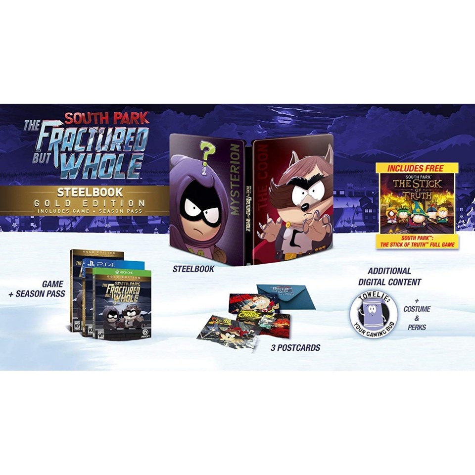 South Park: The Fractured But Whole (Steelbook Gold Edition) (Import)- PlayStation 4