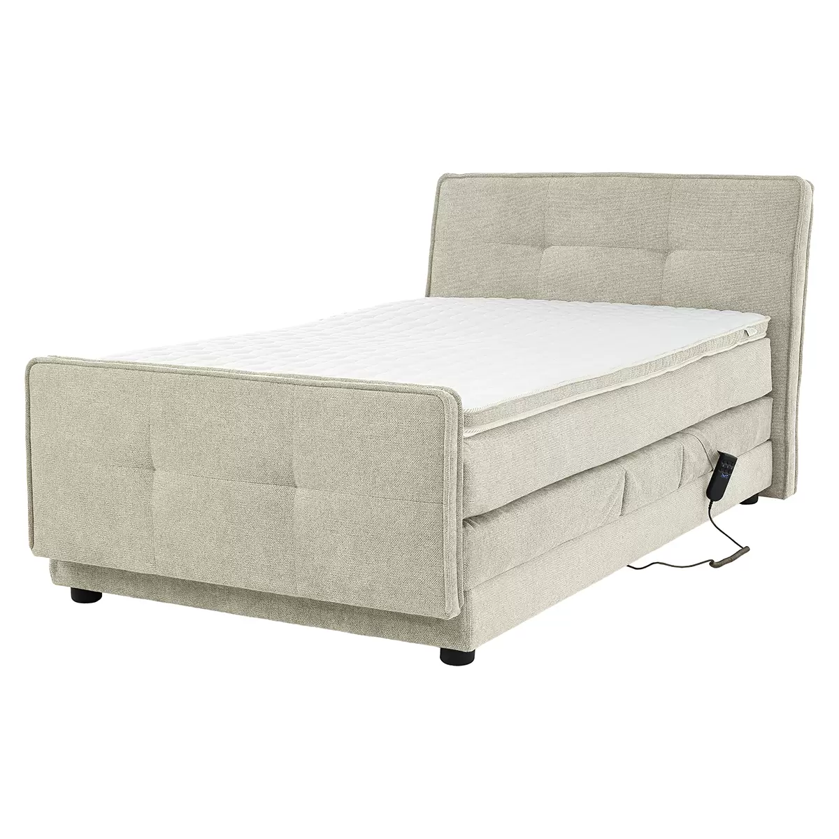 Boxspringbett Paulo 120x200 Beige
