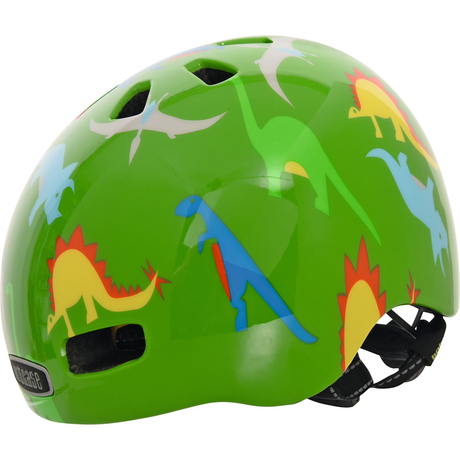 Nutcase Baby-Velohelm Nutty dunkelgrün