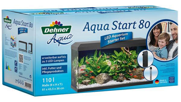 Dehner Aqua Aquarium-Set Aqua Start 80, 110 l,