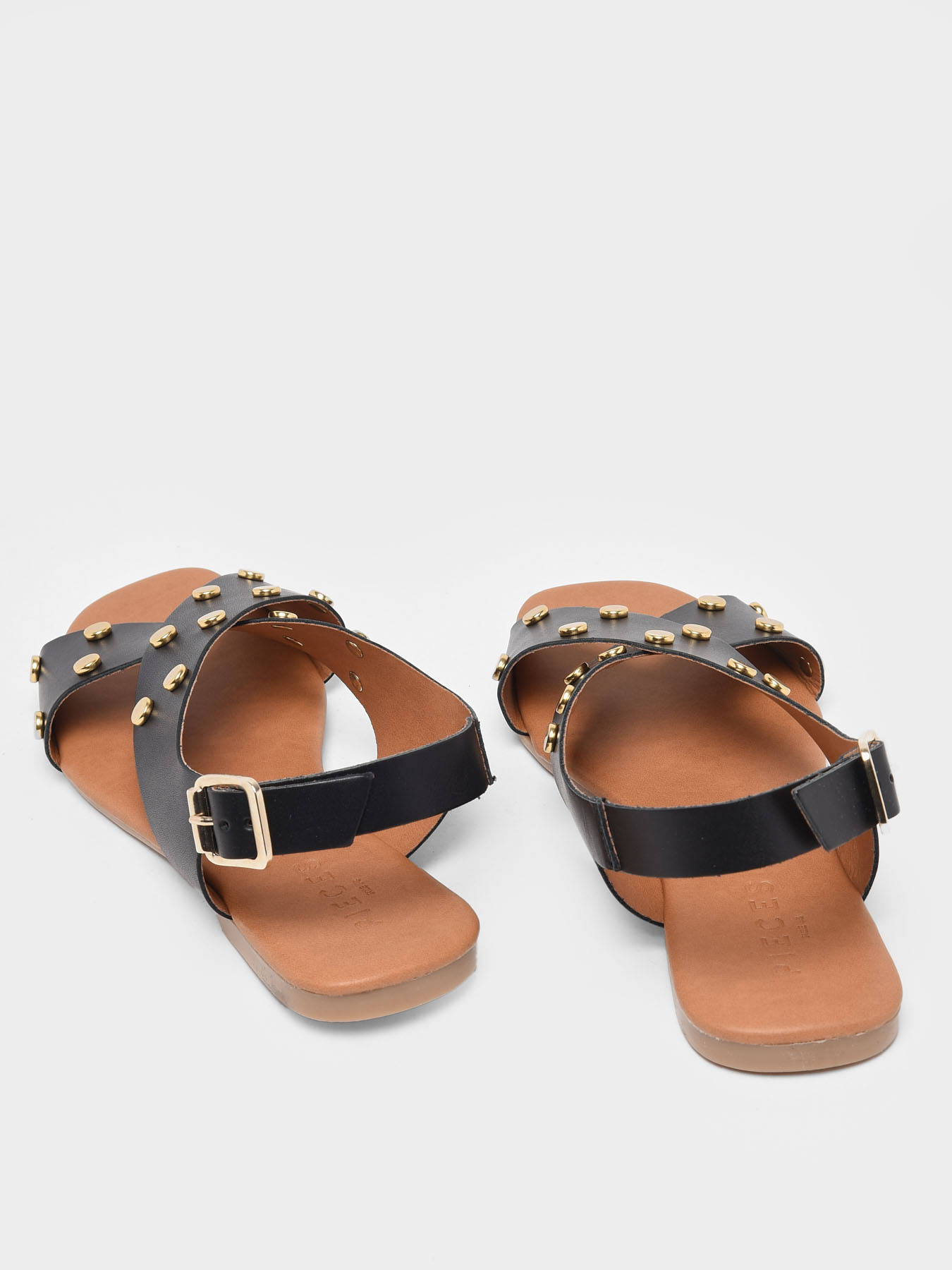 Sandales Kenna en cuir PIECES