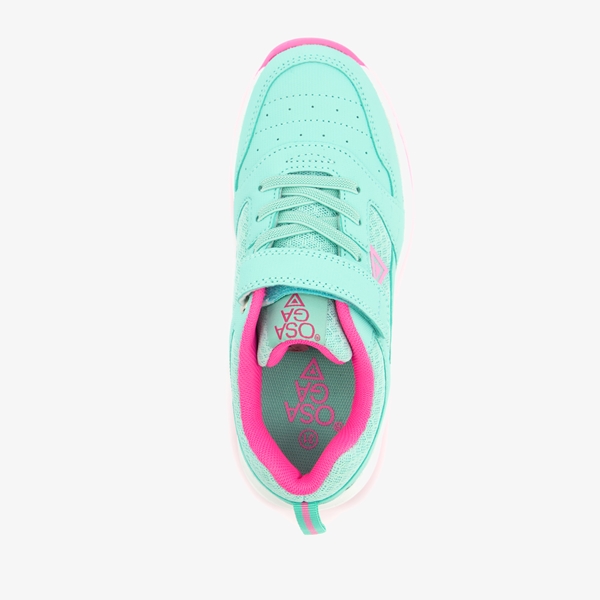 Osaga kinder hockeyschoenen groen roze