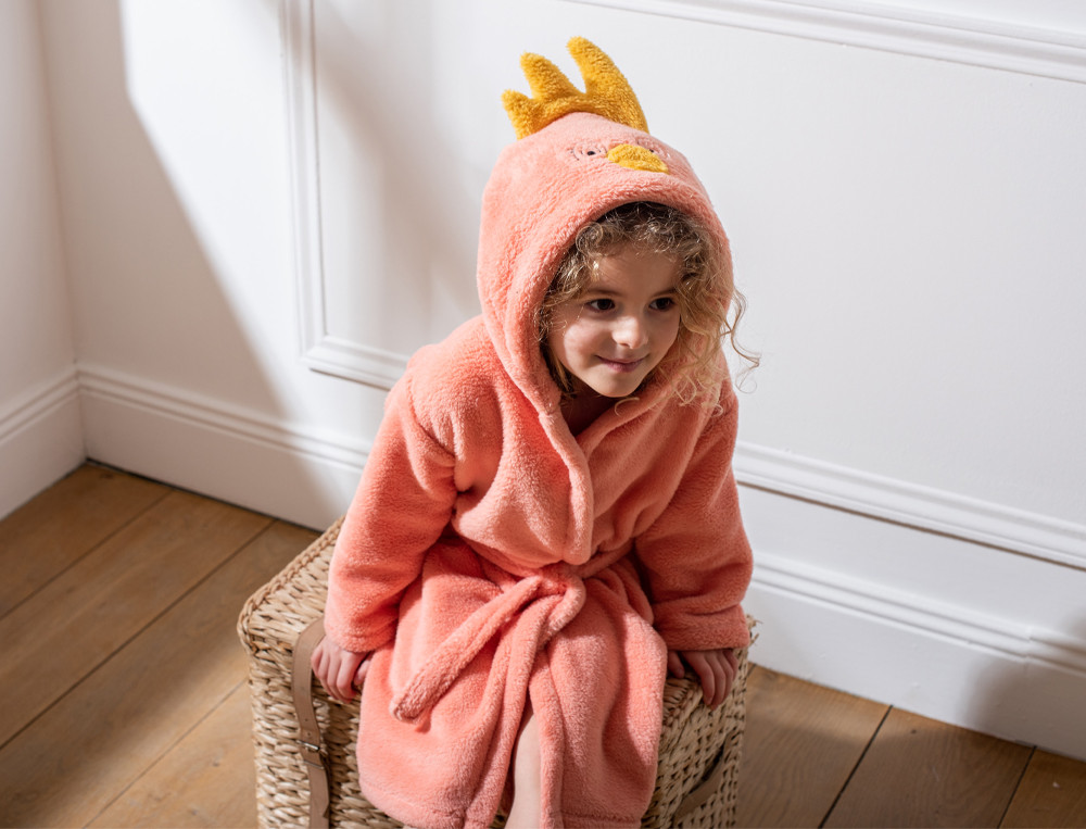 Peignoir oiseau enfant-Les Z'amis