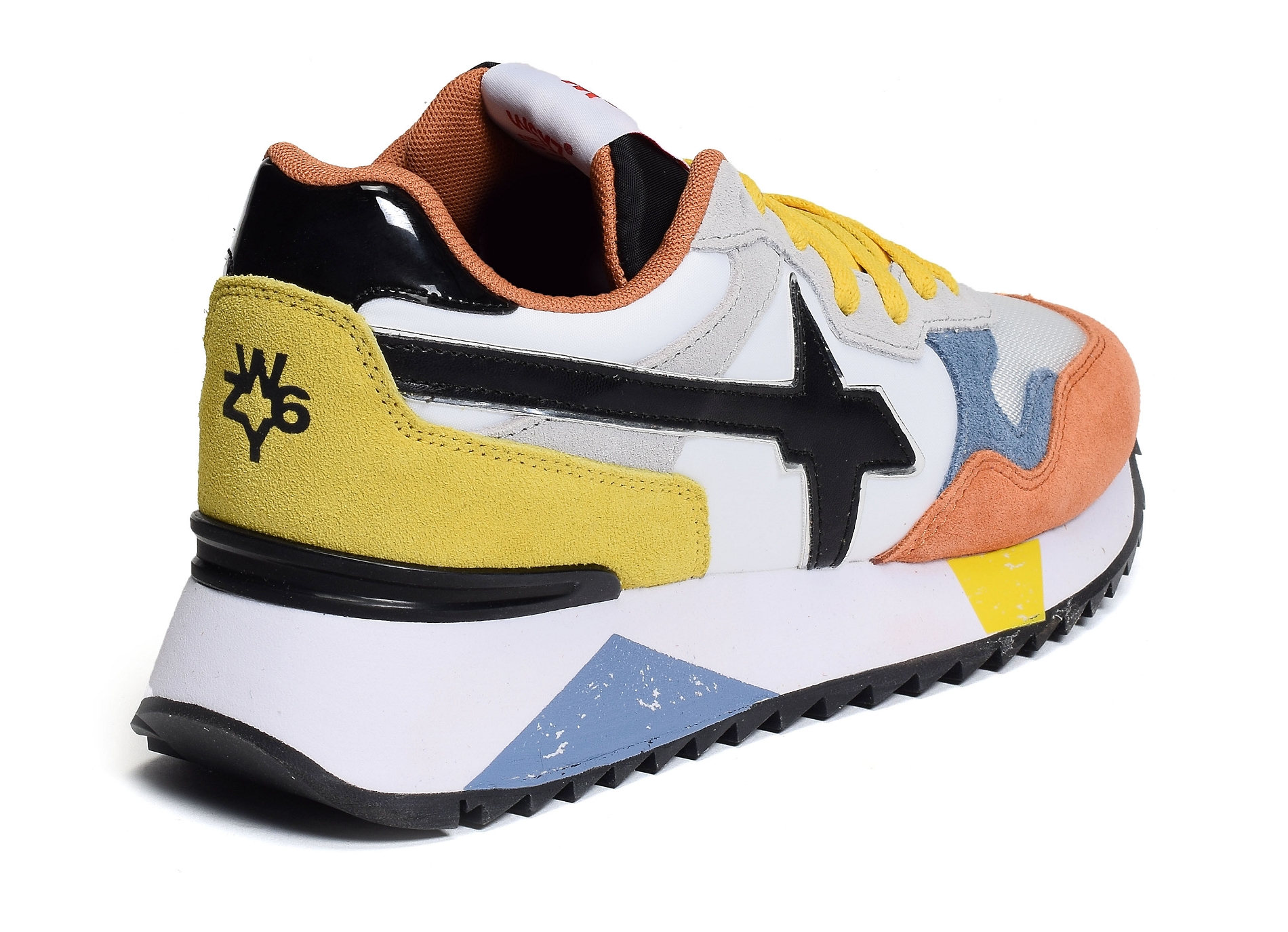 Yak blanc multicolore
