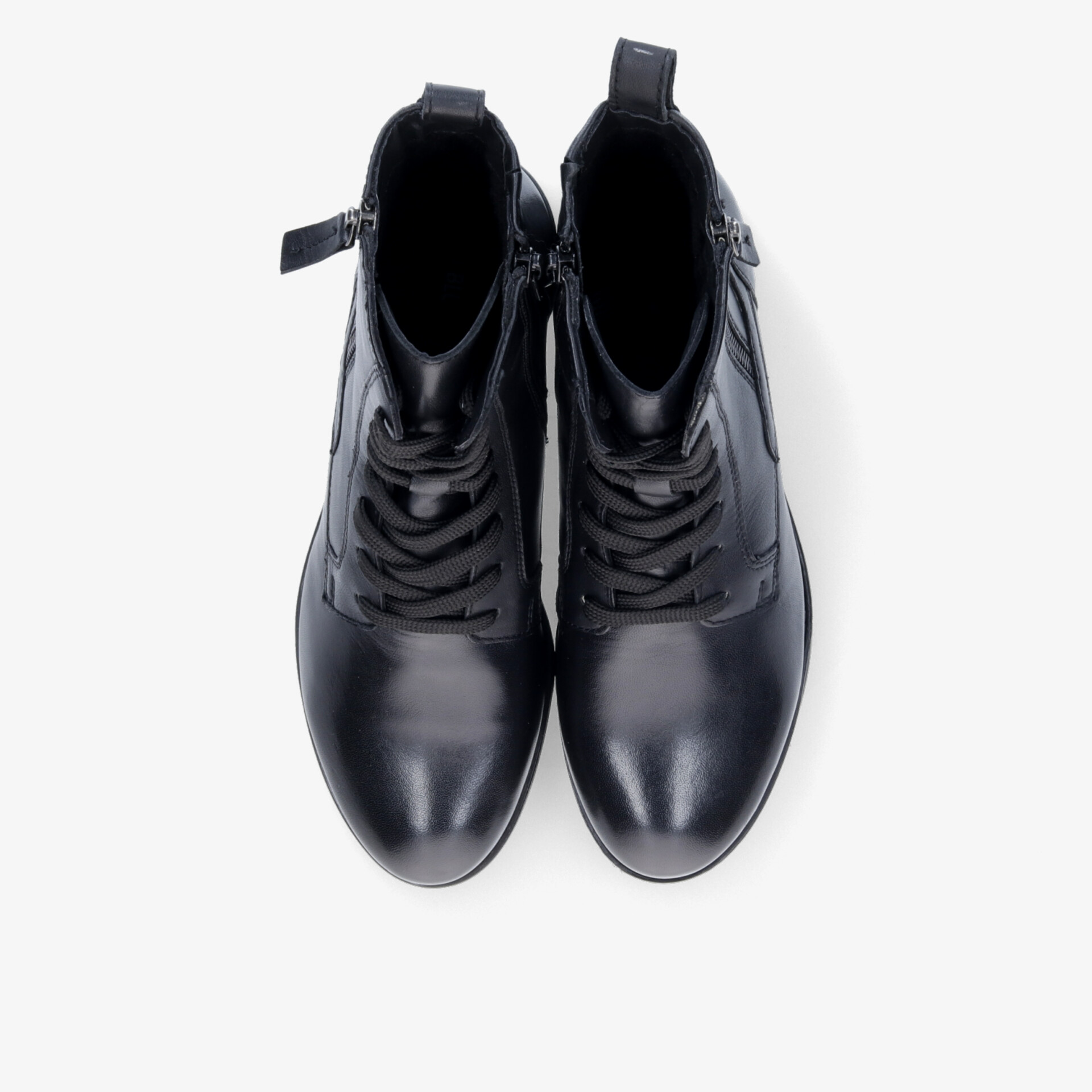 BLUE COX Damen Schnürstiefeletten schwarz
