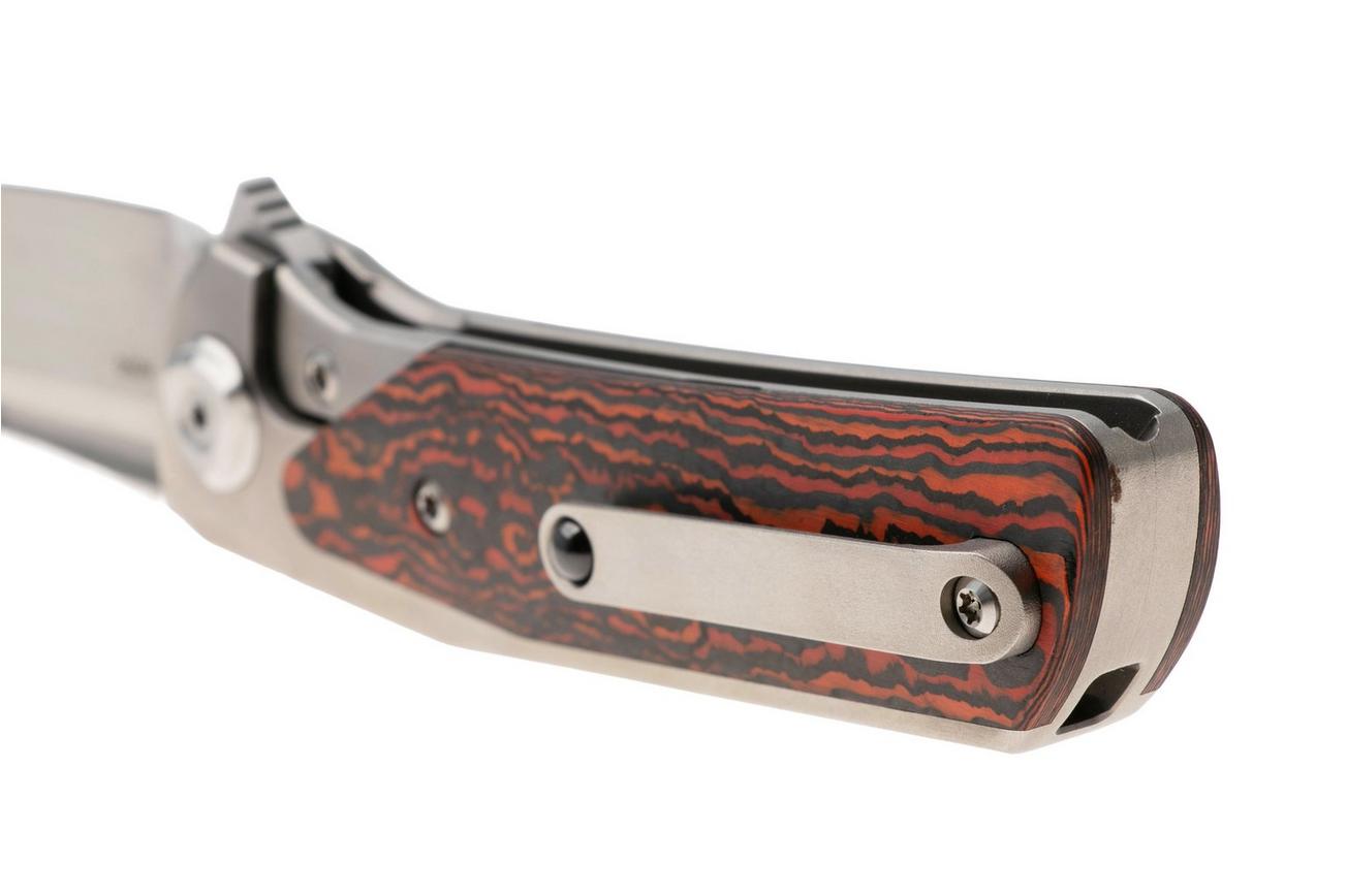 Liong Mah Warrior 3, Satin M390, Mars Valley Carbonfiber Titanium, zakmes