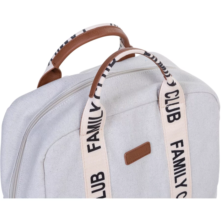 CHILDHOME Wickelrucksack Family Club Signatur Off White