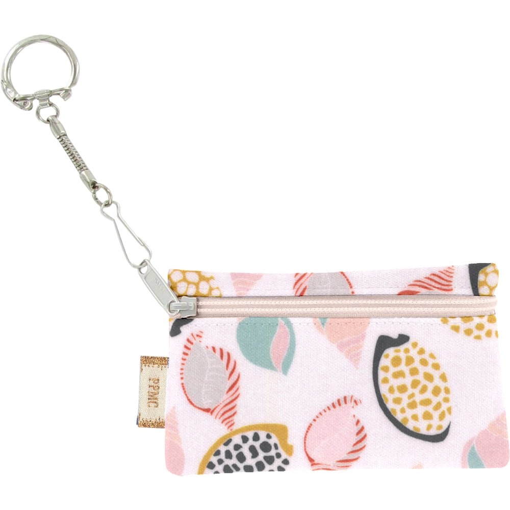 Pochette Porte-Clés Coquillages Et Crustacés