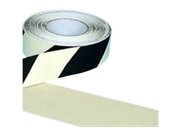 B-SAFETY AR226050 Skridsikre belægninger (L x B) 18.3 m x 50 mm Sort, Hvid
