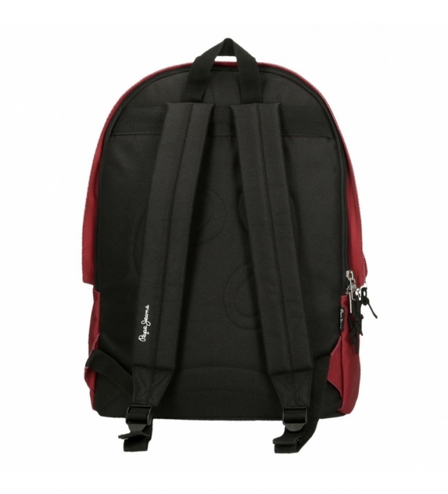 Pepe Jeans Mochila 6332428 rojo -31x44x17.5cm