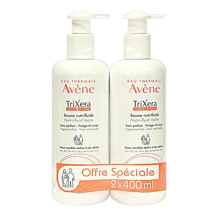Trixera baume nutri-fluide 2x400ml
