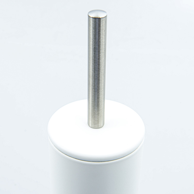 Porte brosse WC blanc