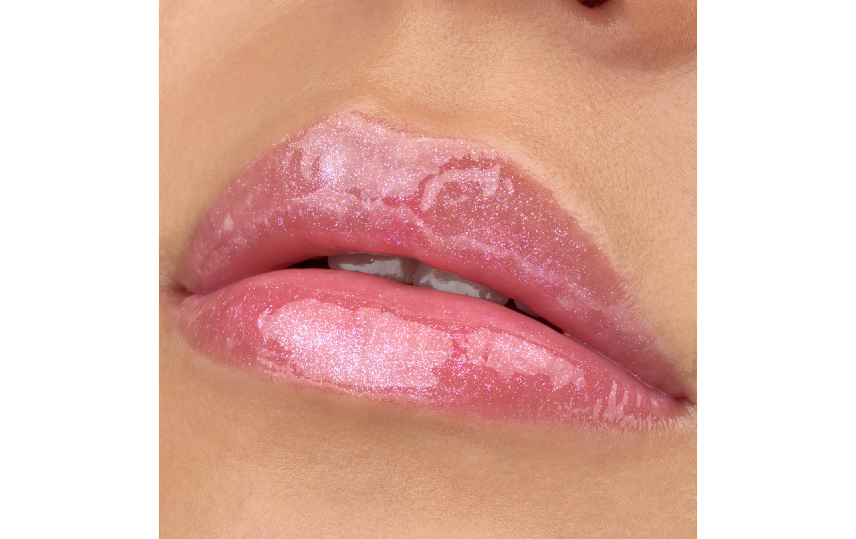 Lip Booster Juicy bomb shiny 105 Bouncy BubblegumLipgloss mit fruchtigem Duft und hochglänzendem Finish
