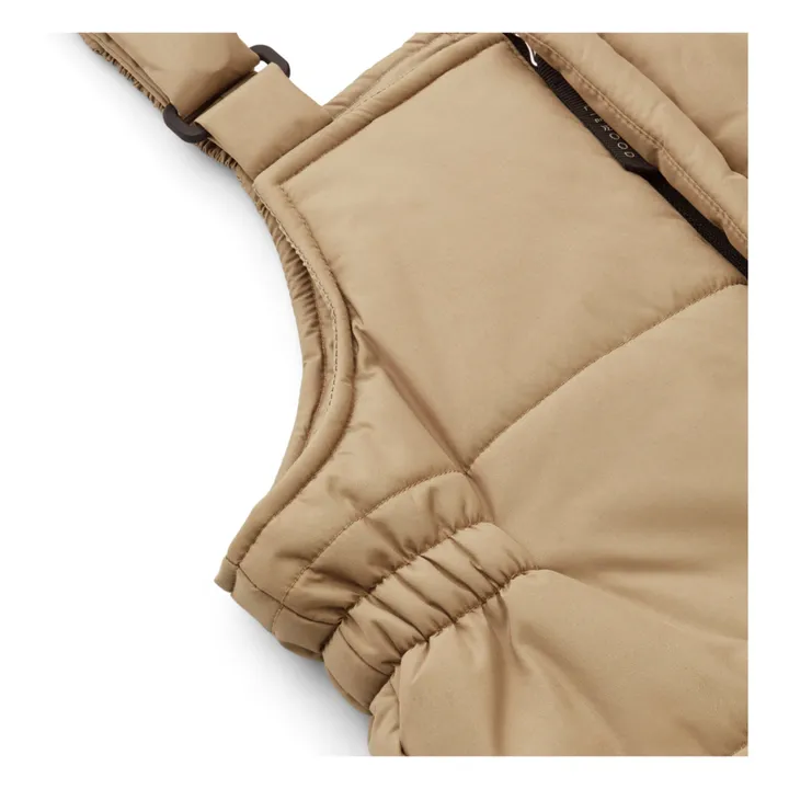 Liewood Salopette de Ski Olive Polyester Recyclé | Beige