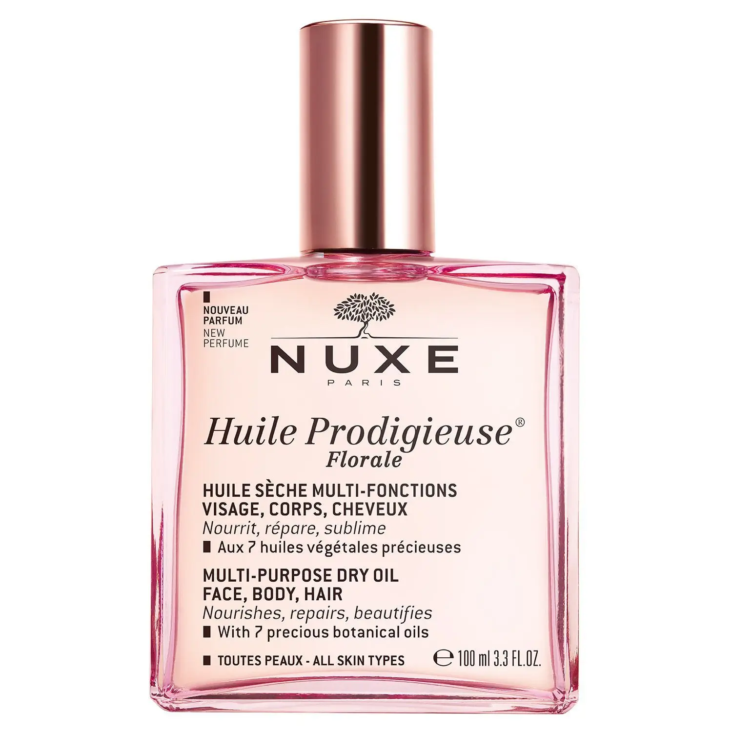 Nuxe - Huile prodigieuse® Florale - huile sèche multi-fonctions visage, corps, cheveux SOINS PRODIGIEUX®- Soin de jour