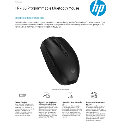 HP 420 trådløs mus