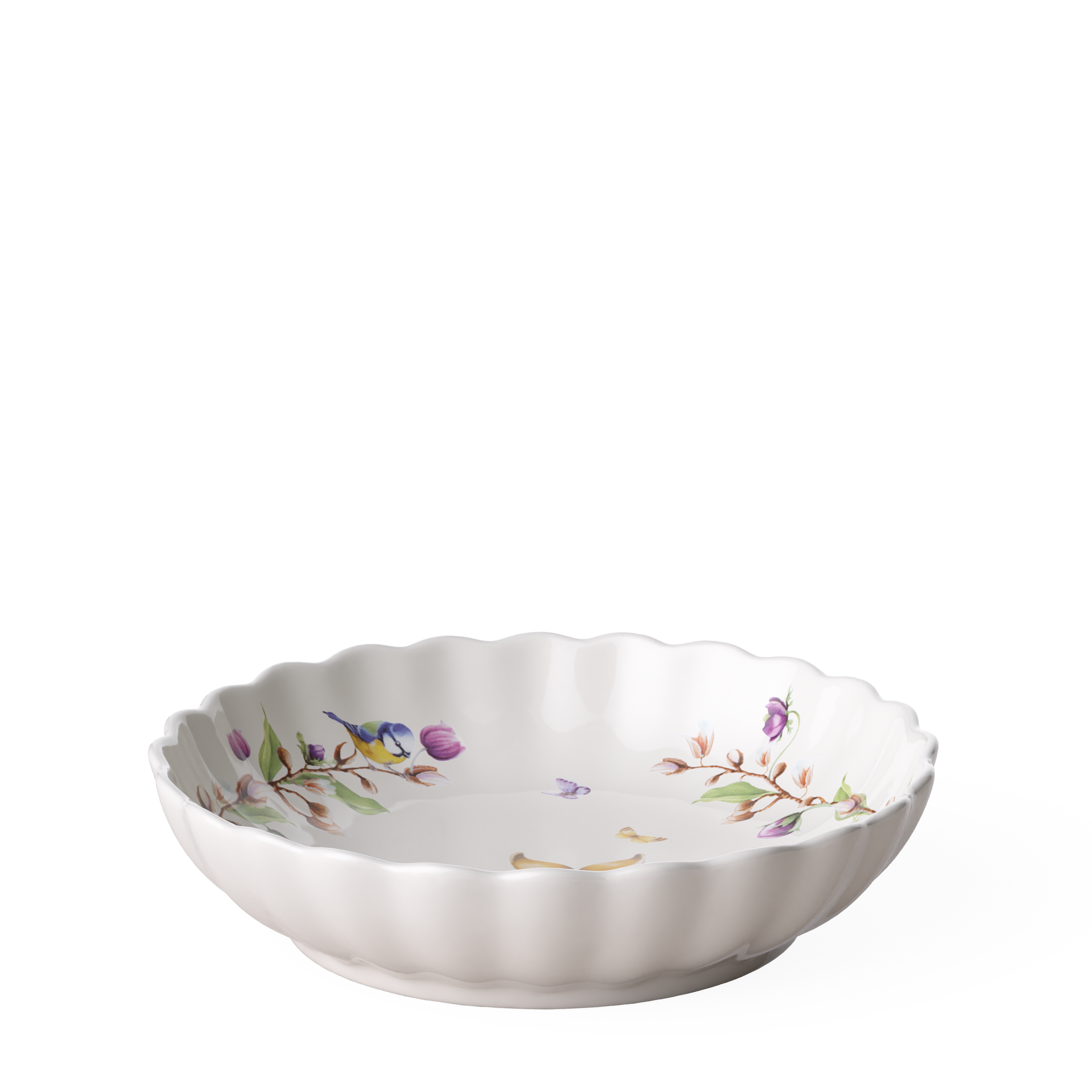 Spring Fantasy Dessert bowl Multi-colored, Premium Porcelain