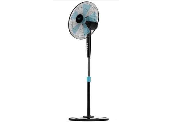 Cecotec EnergySilence 510, Husholdningsvifte, Svart, Blå, Metallisk, Gulv, 1150 - 1350 mm, Knapper, AC