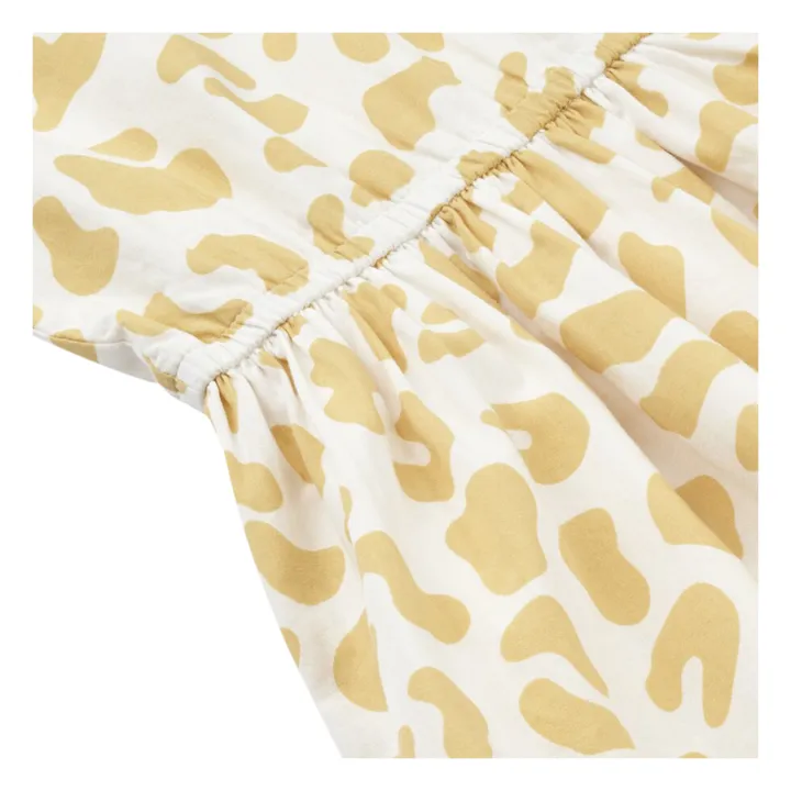 Liewood Robe courte Coton Bio Idaho | Jaune