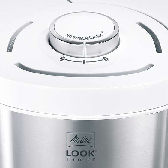 LOOK® Timer|Filterkaffeemaschine Weiß