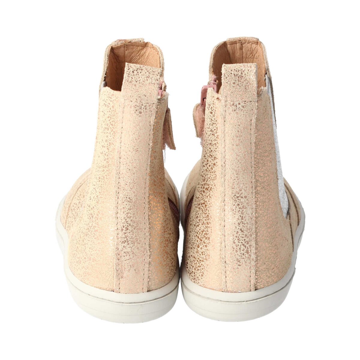 ML4110-36 glitter rose CHELSEA-CITY nappa leather zipper Weite/M