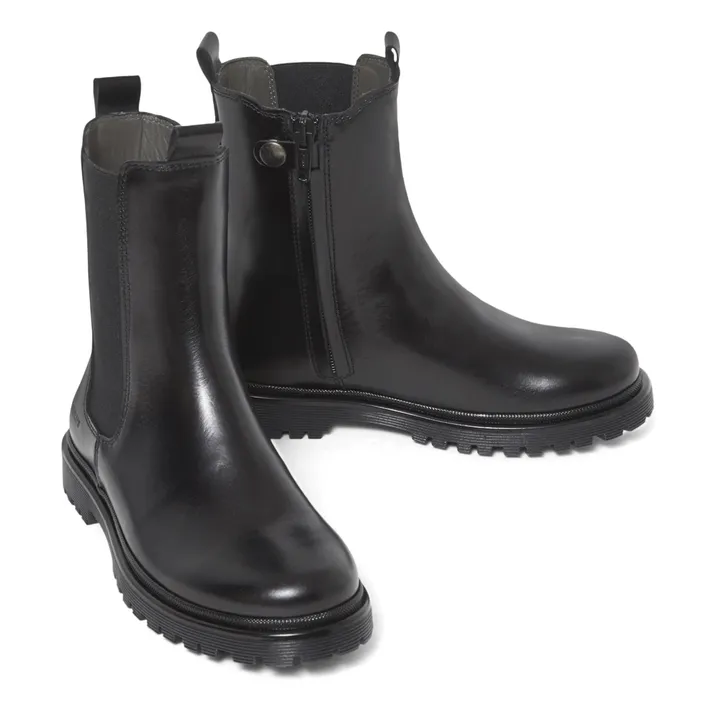 Angulus Chelsea Boots Montantes Semelle Funky | Noir