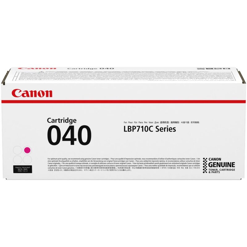 Canon 040 Cartouche de toner 1 pièce(s) Original Magenta