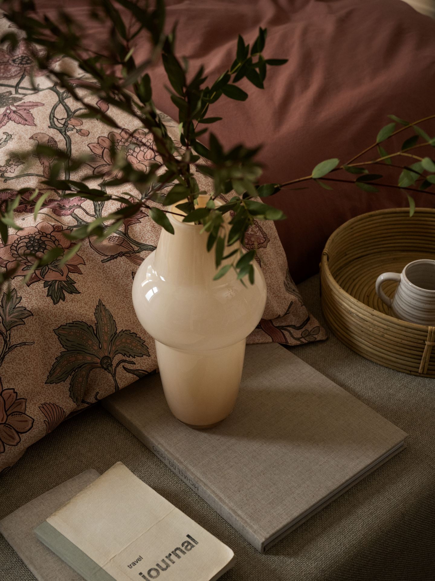 Vase lys beige - 17,5x17,5x33,5 cm