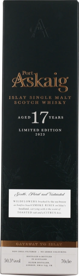 PORT ASKAIG 17 YEARS SINGLE MALT 70CL