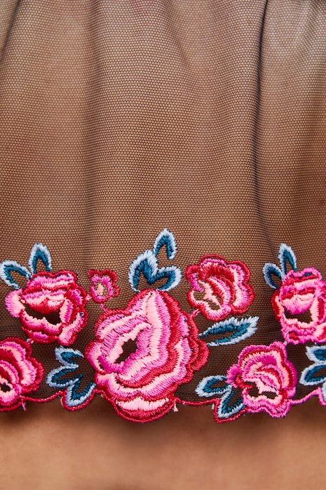 Hemdchen, Rosendetails und Mesh
